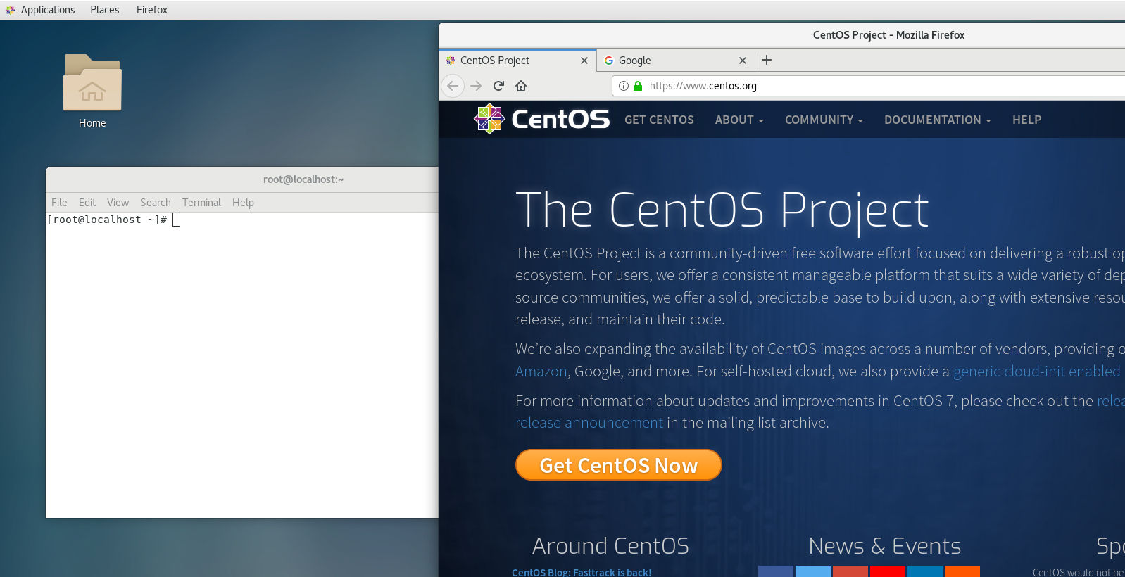 Centos 7 xrdp вылетает