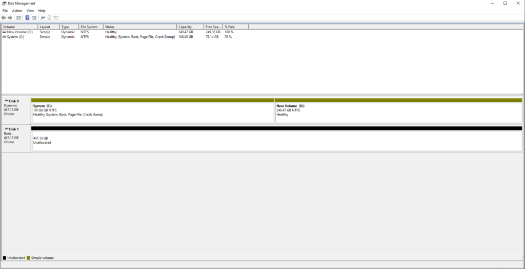 Extend Server C Drive (Windows)  Server Knowledge Base